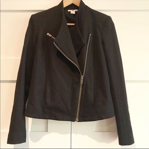 Helmut Lang moto ponte jacket blazer